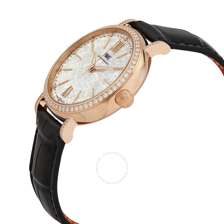IWC Portofino Automatic 18kt Rose Gold Diamond Ladies Watch IW357406 - 2
