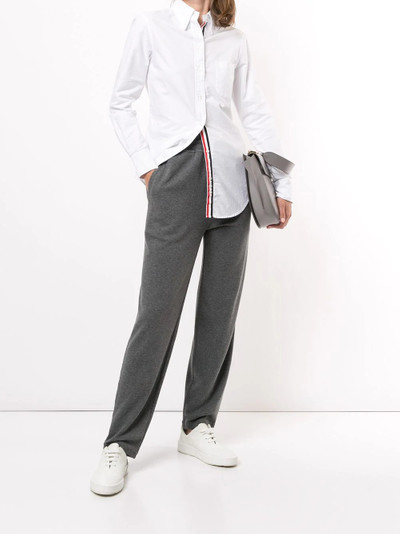 Brunello Cucinelli straight leg track pants outlook