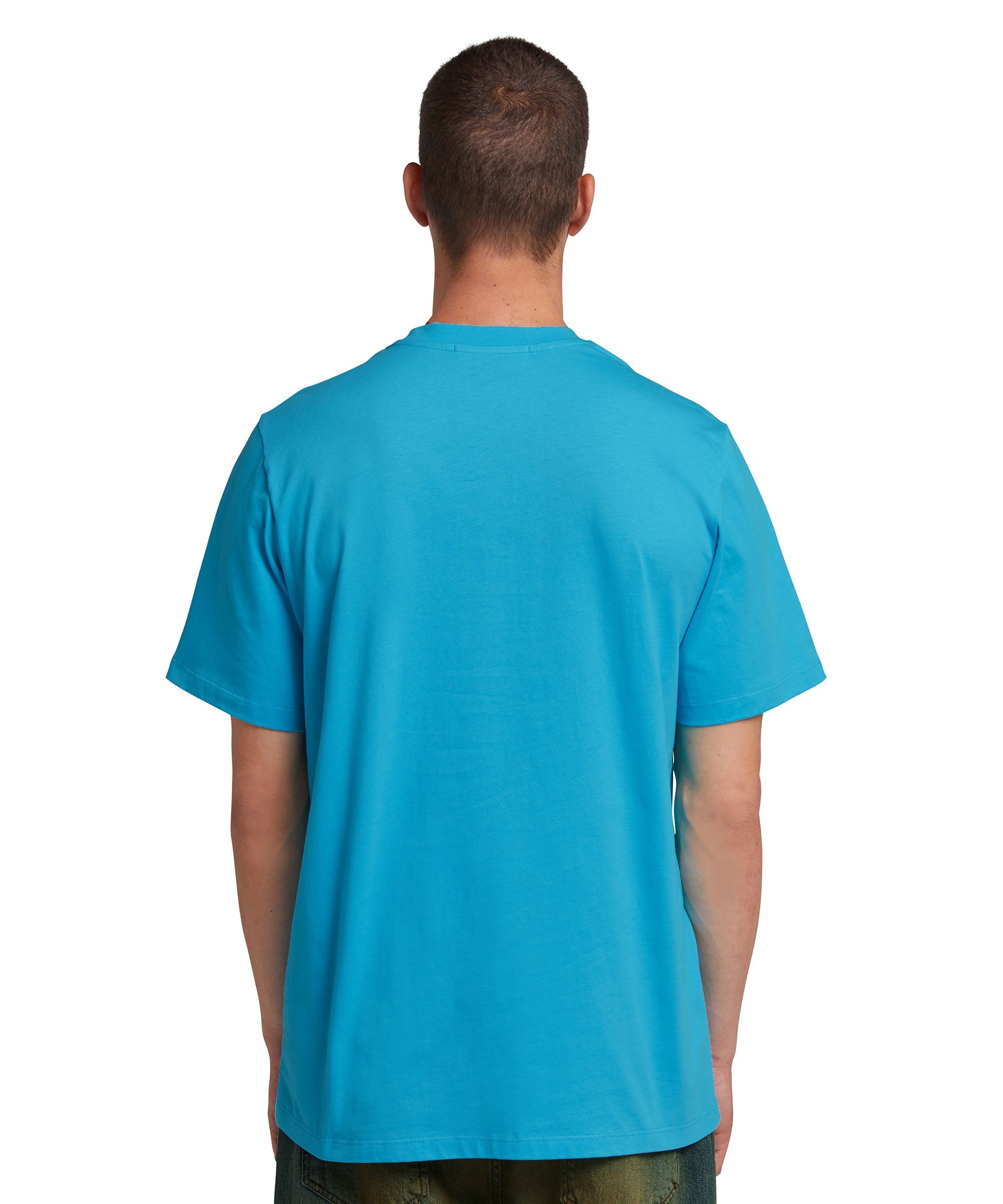 T-Shirt with brushstroke logo - 3