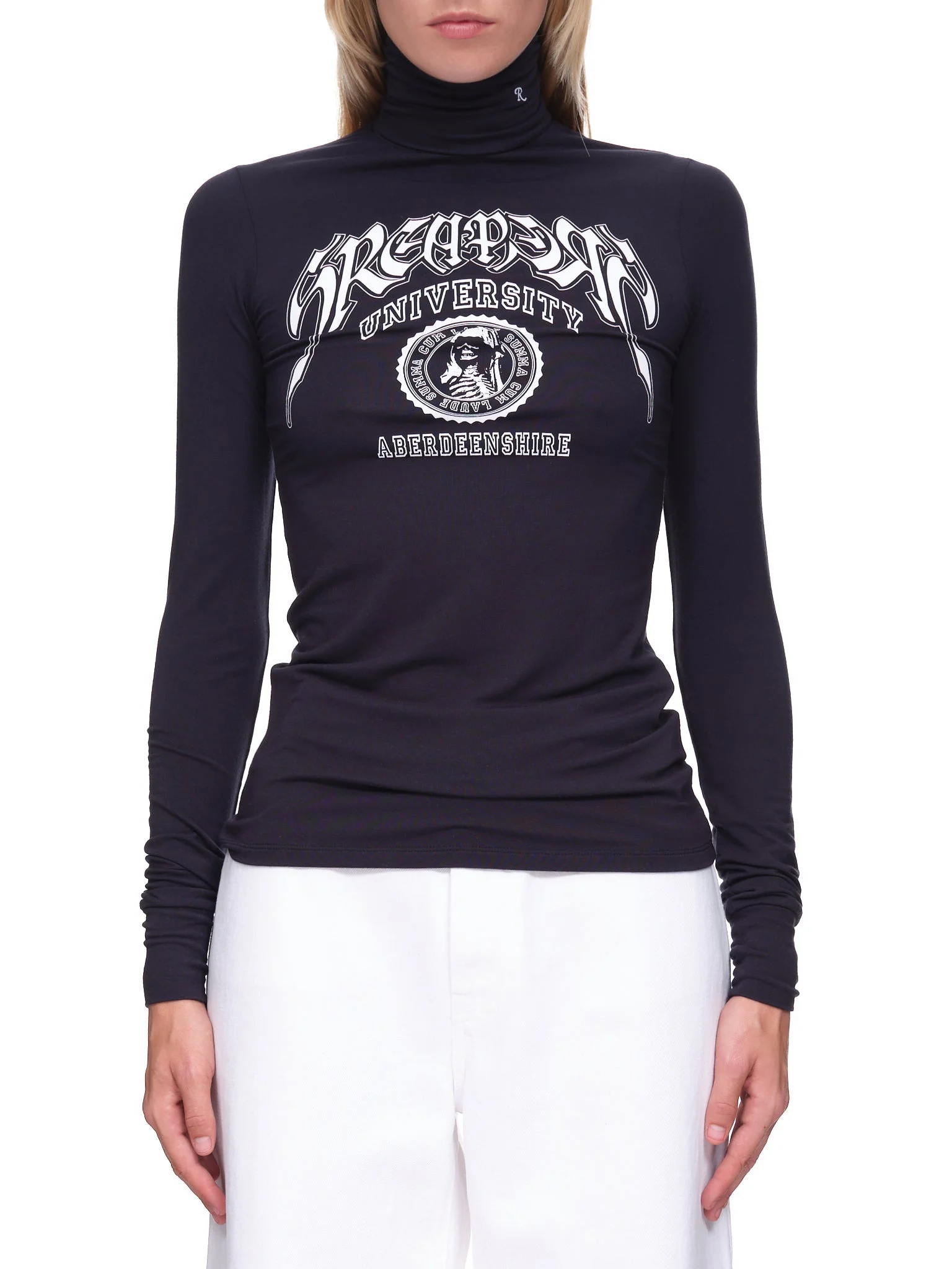 Graphic Turtleneck - 1