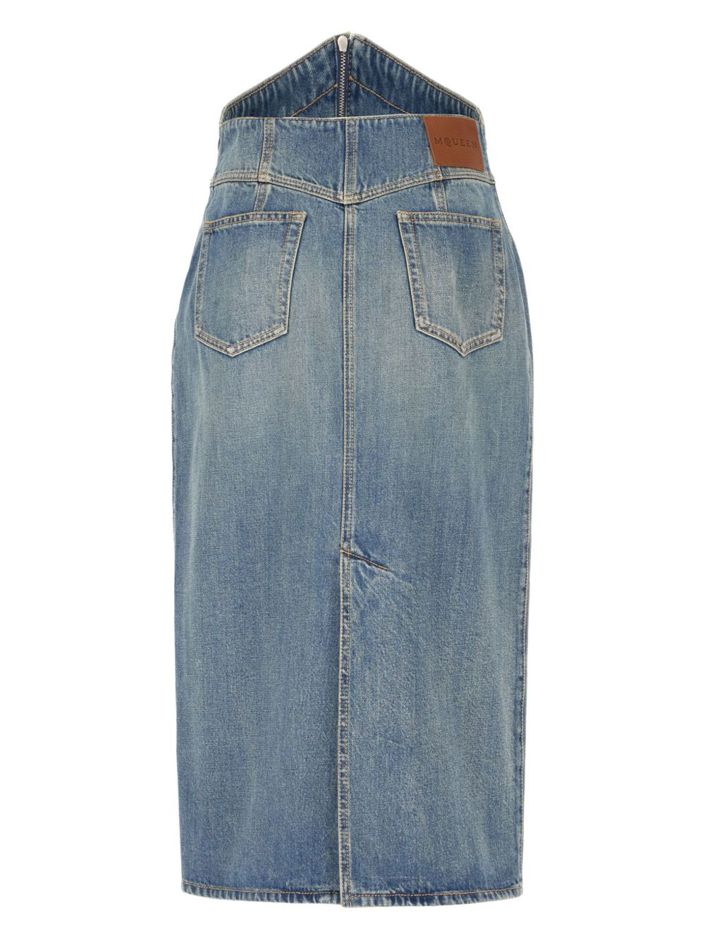 Alexander McQueen Denim Skirt - 2