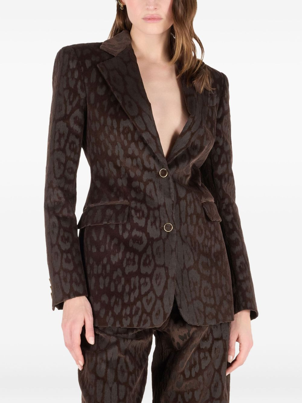 single-breasted blazer - 3