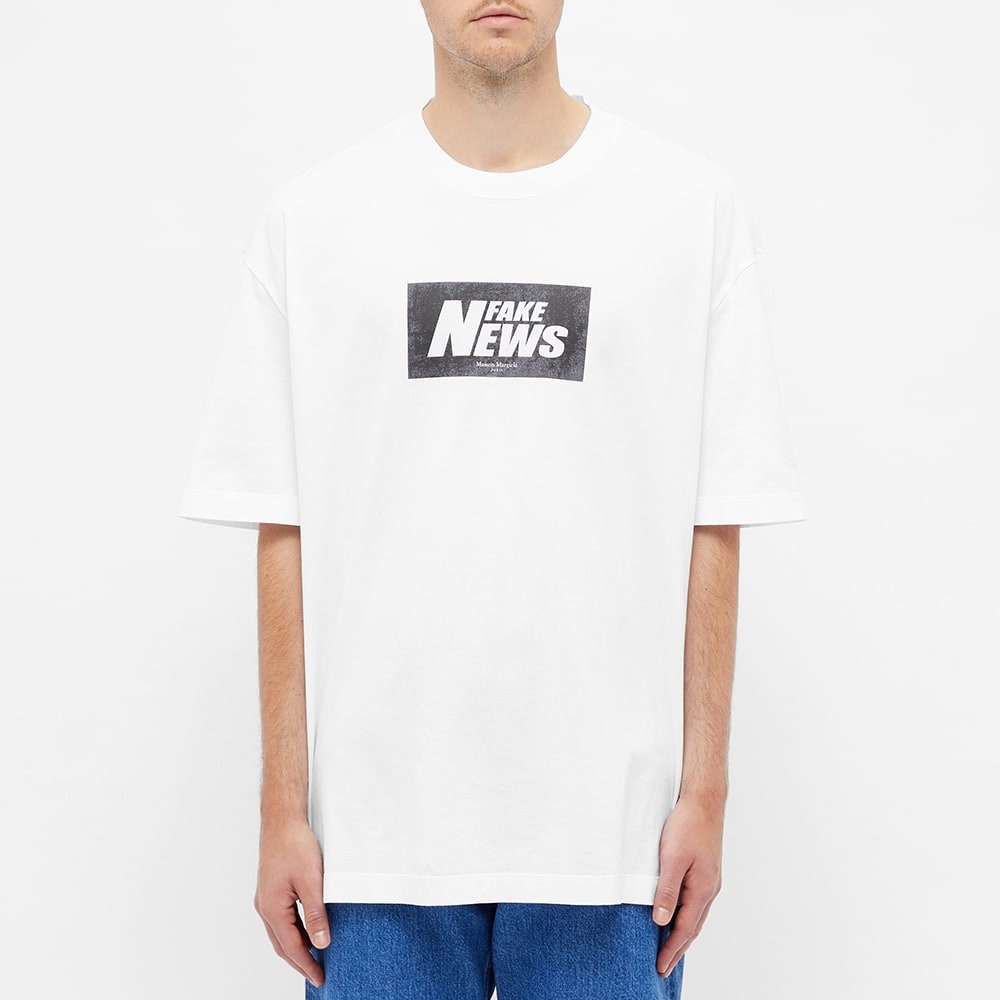 Maison Margiela 10 Oversize Fake News Tee - 4