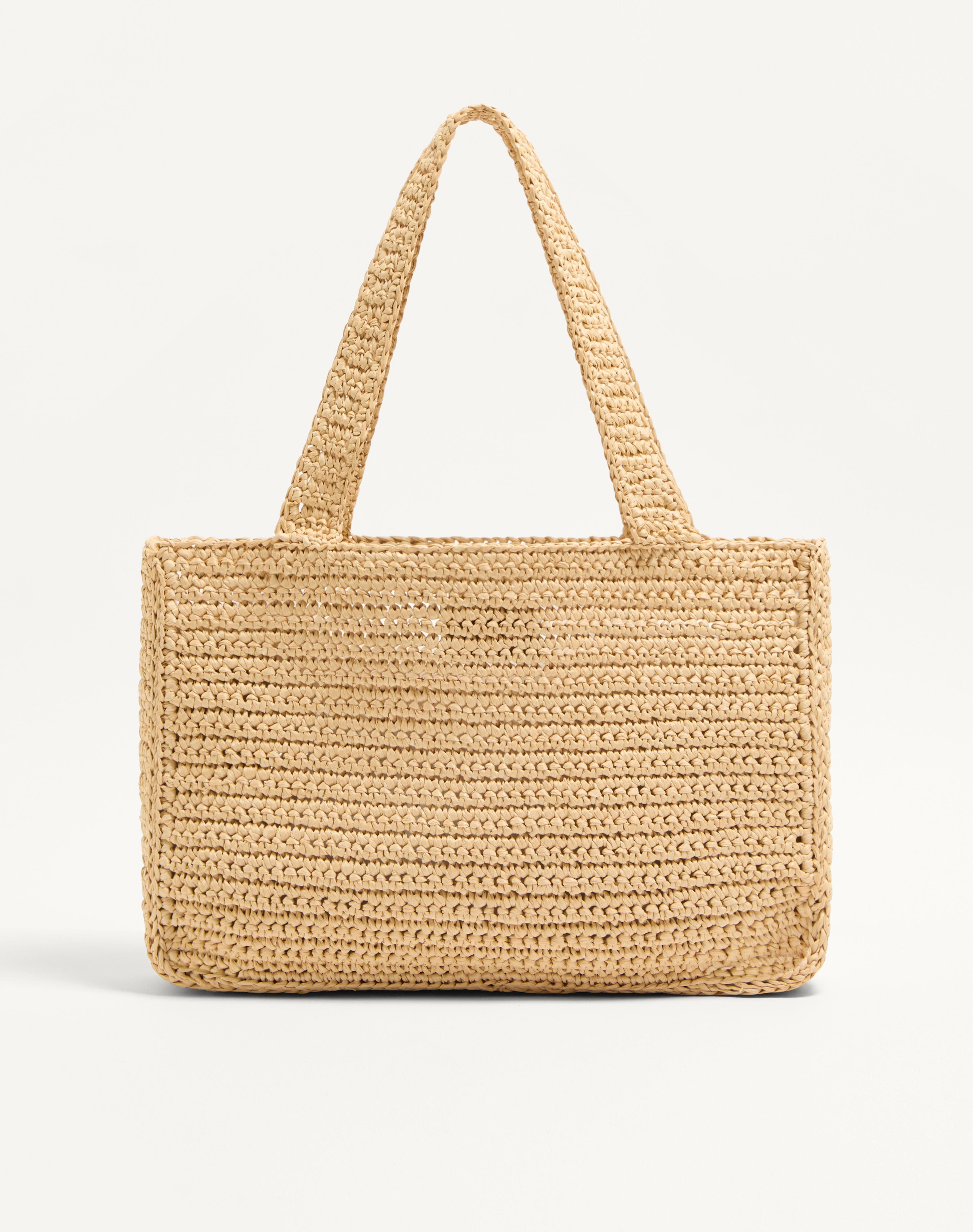 VALENTINO GARAVANI VIVA SUPERSTAR MEDIUM SHOPPING BAG IN RAFFIA - 5
