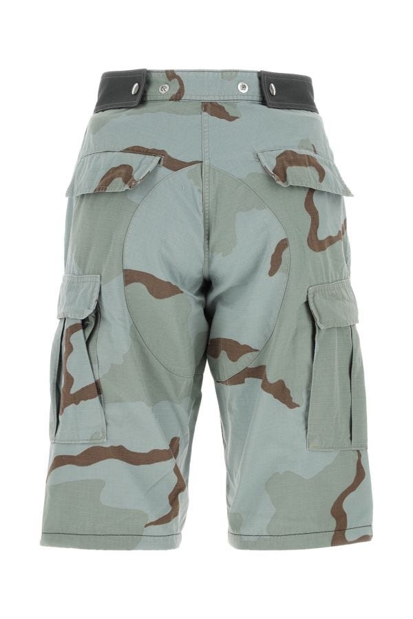 Oamc Man Printed Nylon Blend Bermuda Shorts - 2