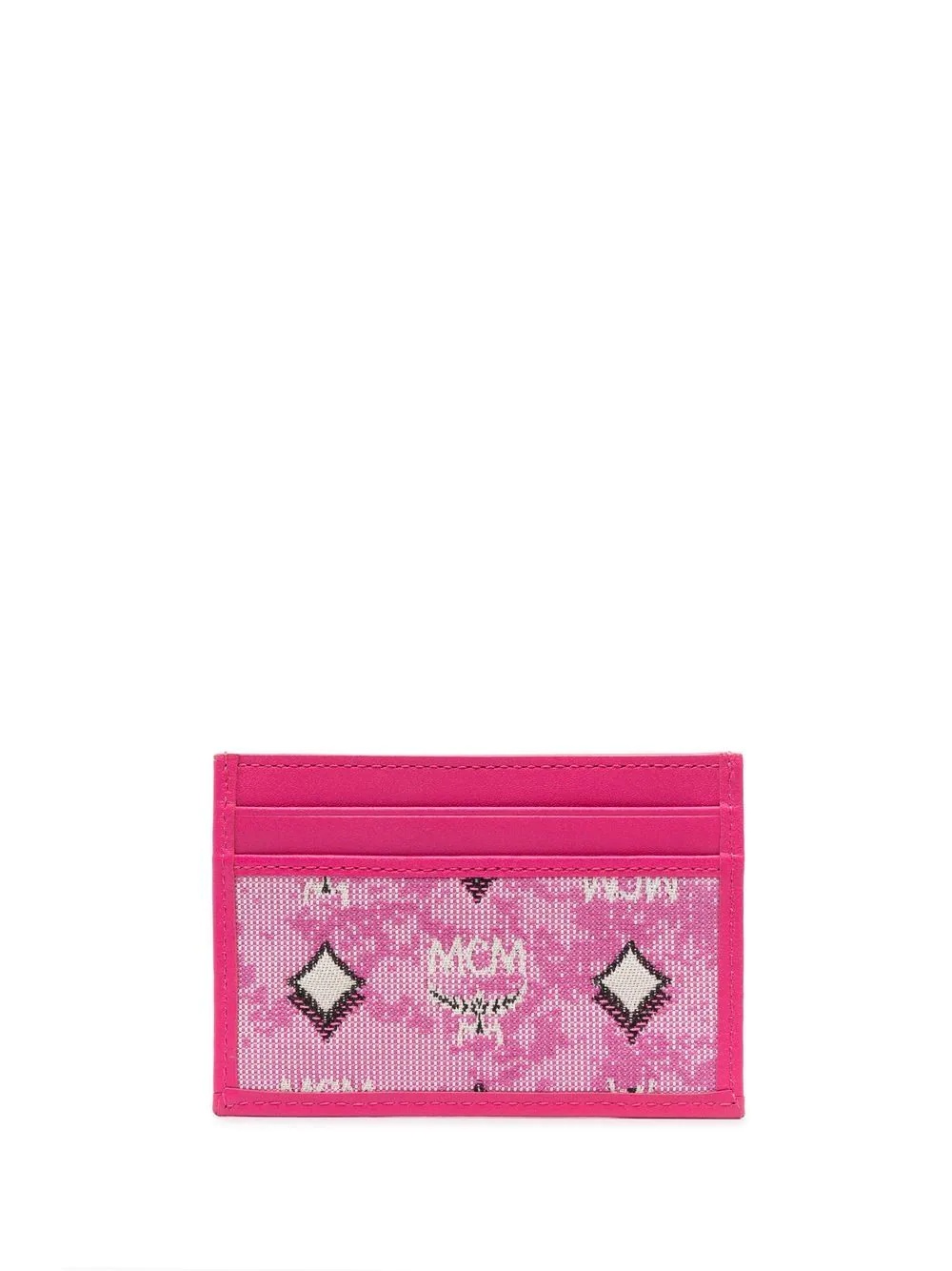 all-over logo-jacquard card case - 2