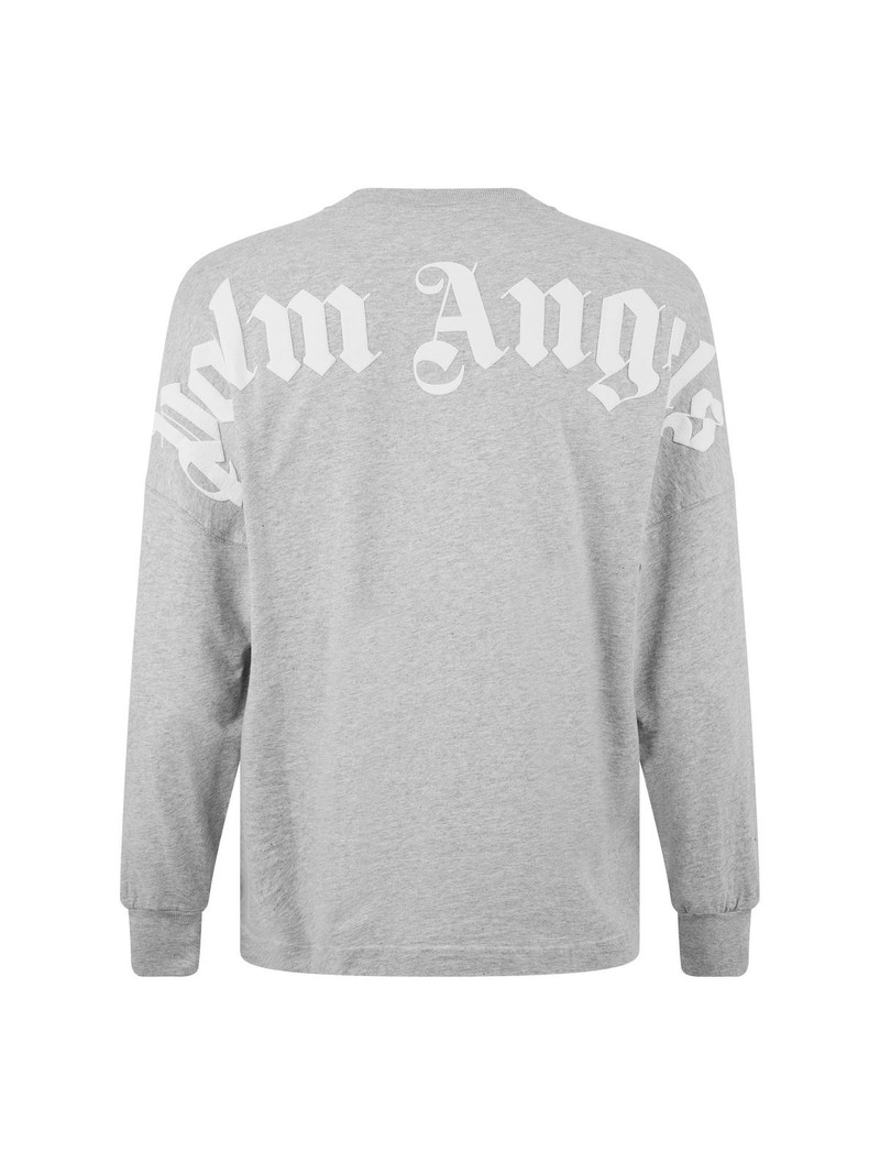 Palm Angels LOGO PRINT COTTON T SHIRT outlook