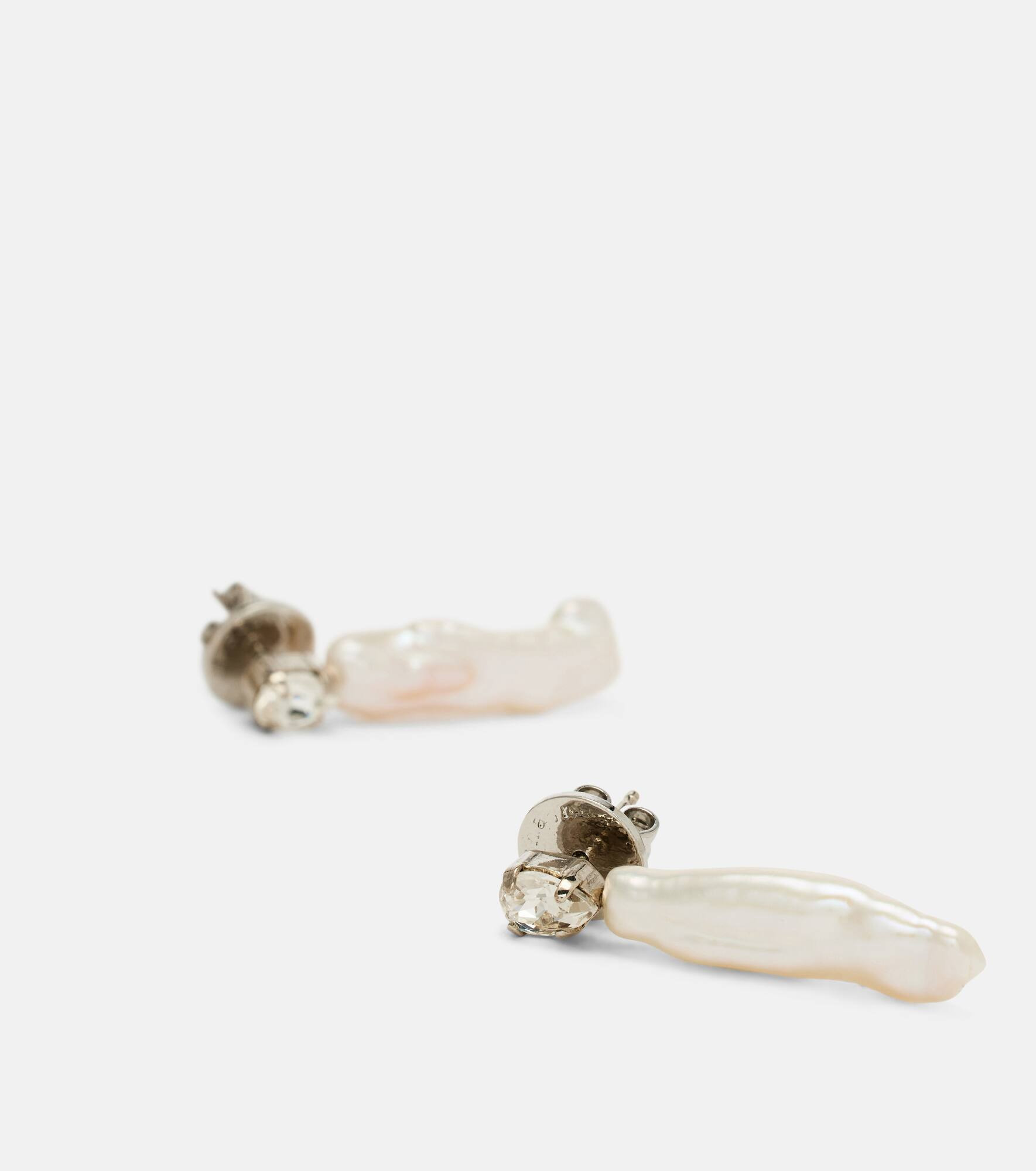 Earrings with freshwater pearls - 4