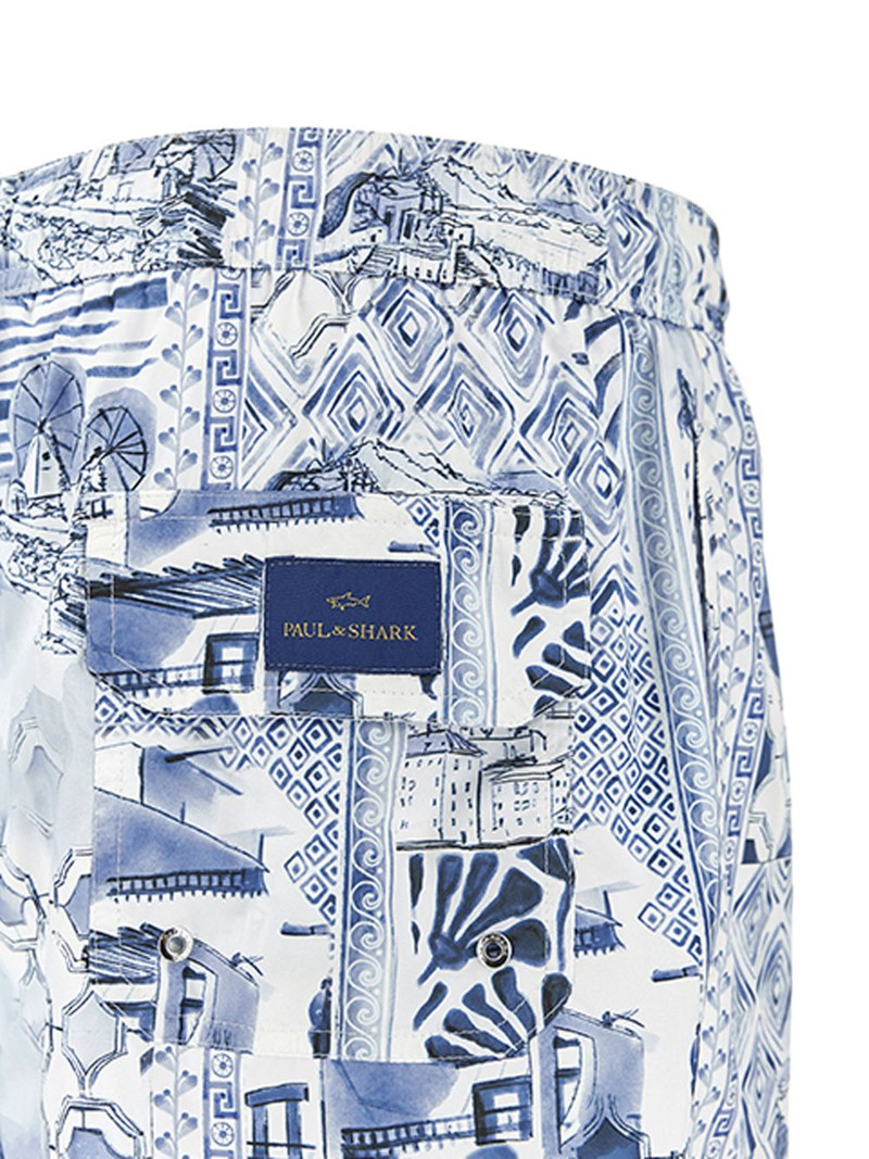 Paul & Shark voyage-print swim shorts outlook