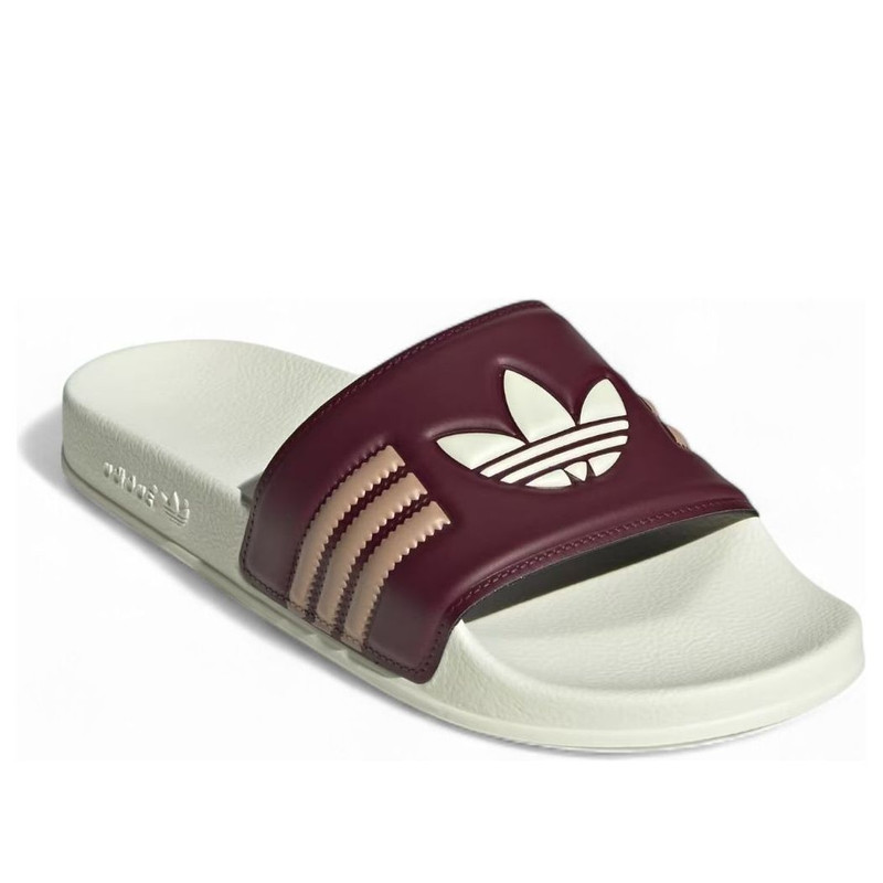 adidas Adilette Slides 'Shadow Red Cream White' JH7763 3