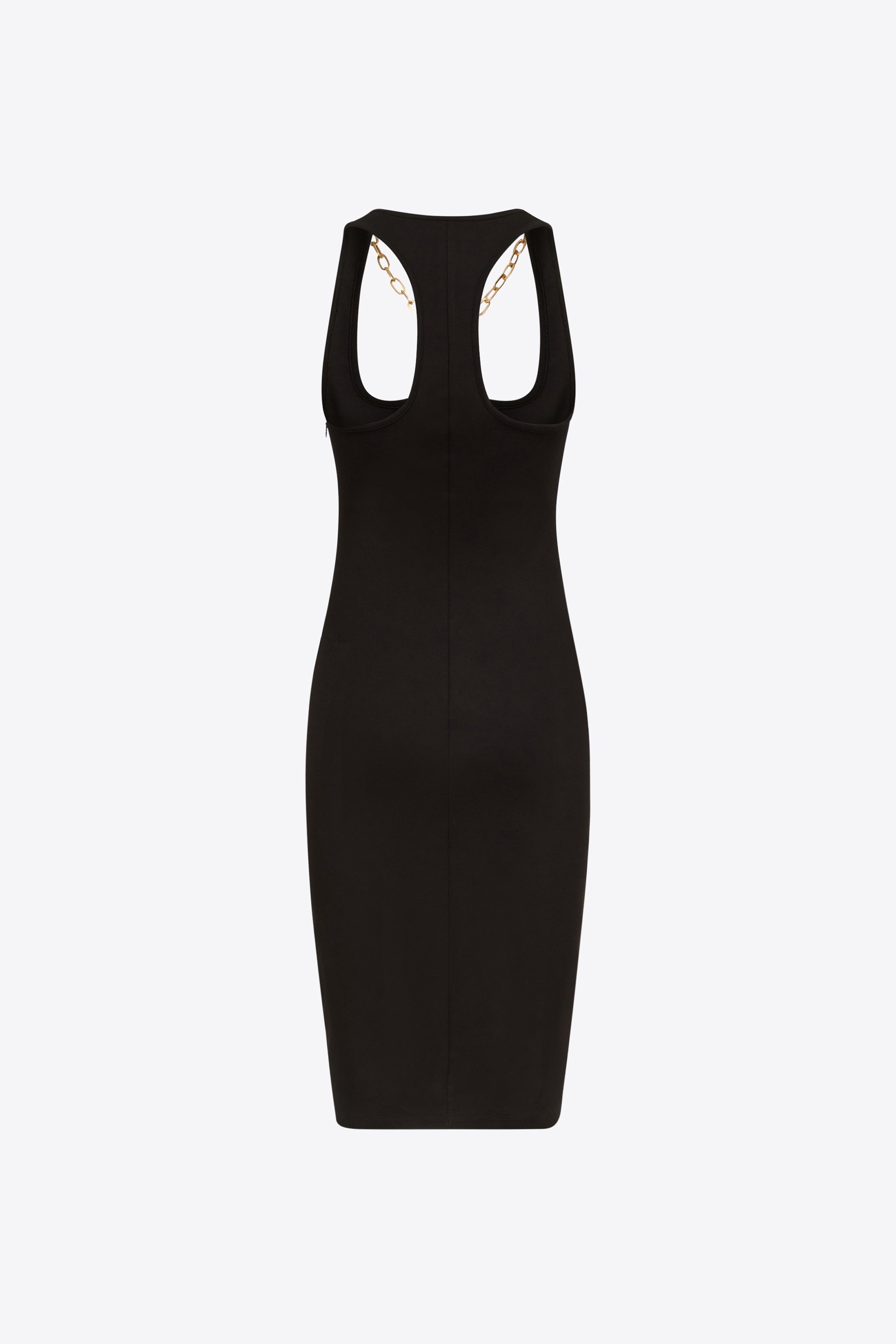 'AREA' NAMEPLATE TANK MIDI DRESS - 2