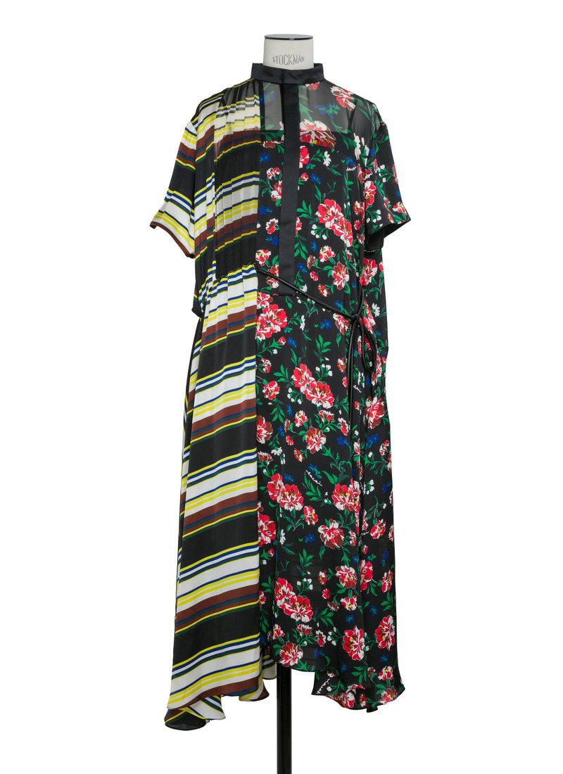 Pattern Mix Dress - 1