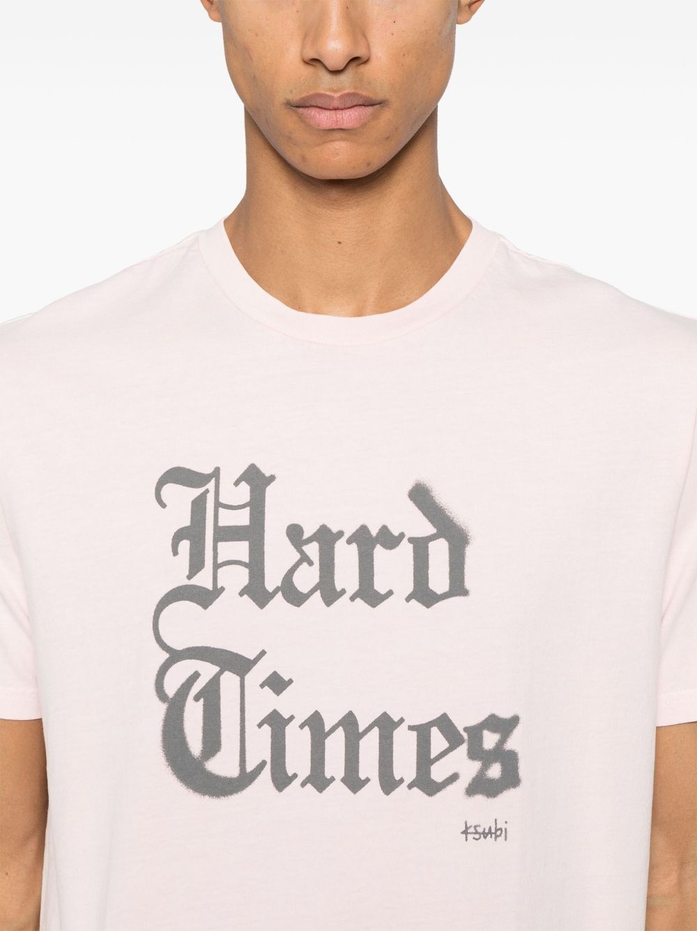 slogan-print T-shirt - 4