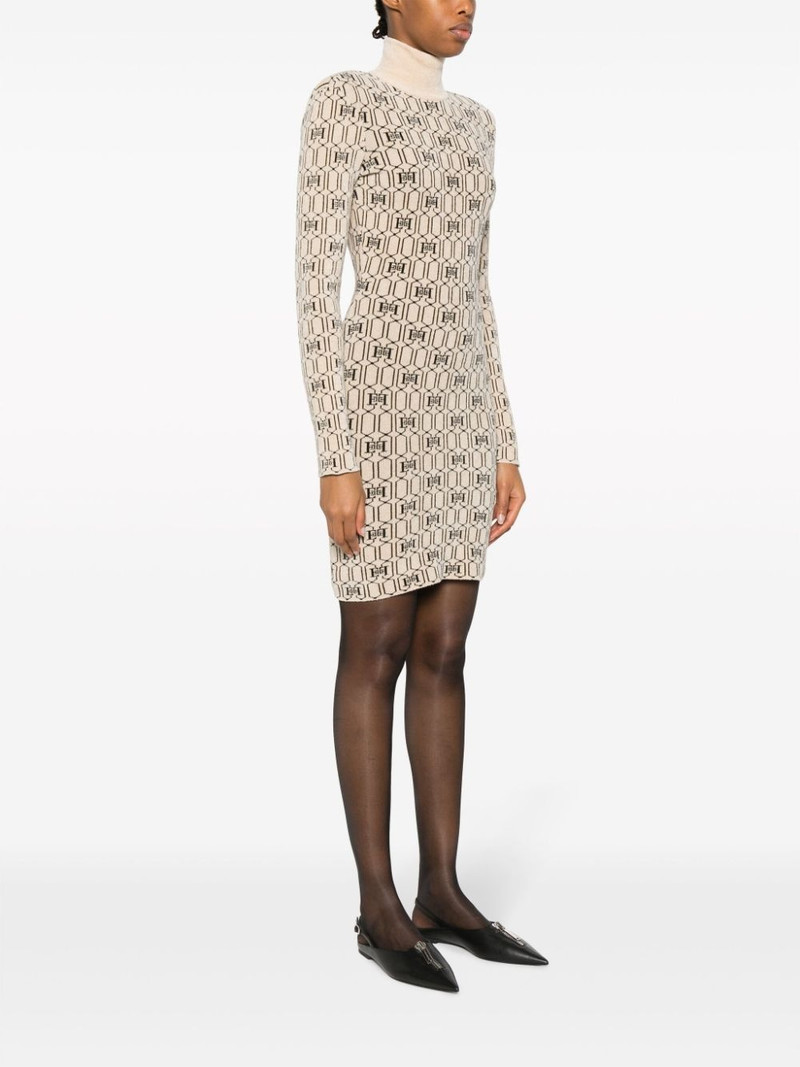 mongram-intarisa knitted minidress 4