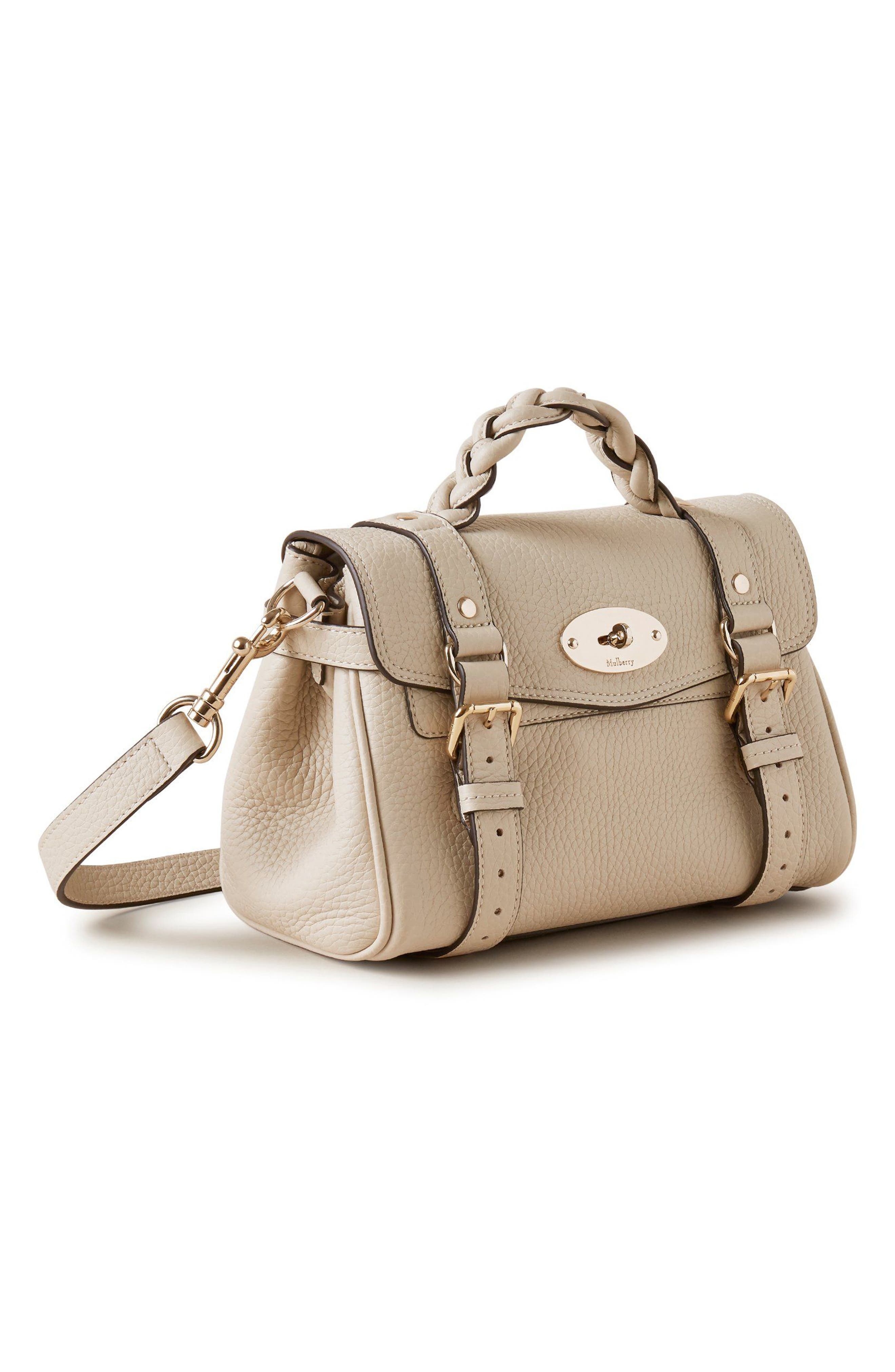 Mini Alexa Leather Satchel - 5