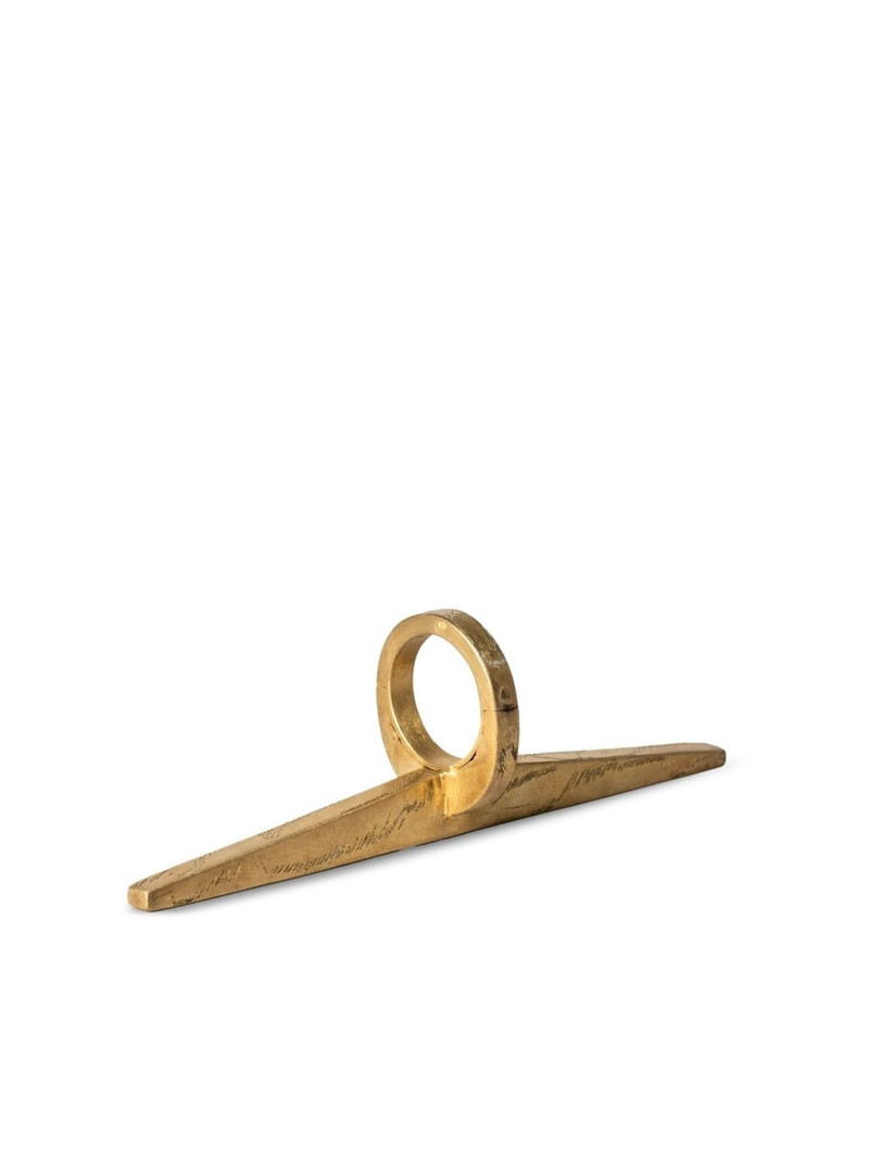 Parts of Four Sistema gold-plated ring outlook