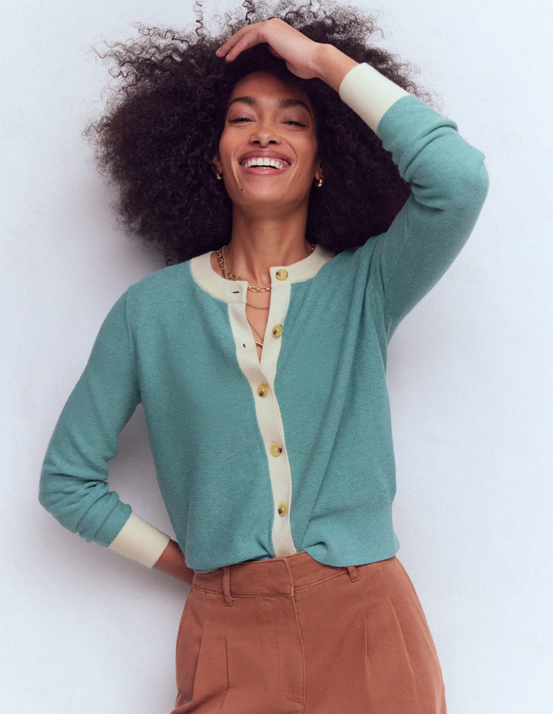 Grace Colour Block Cardigan-Cloudy Jane Blue 5
