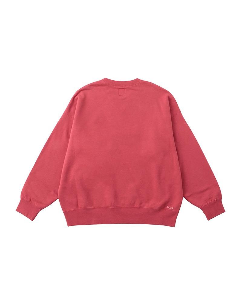 AMPLUS CREW L/S W RED - 2