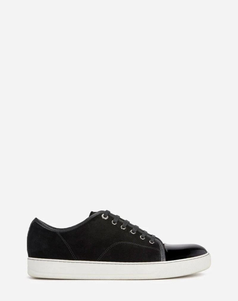 DBB1 SUEDE AND PATENT LEATHER SNEAKERS 1