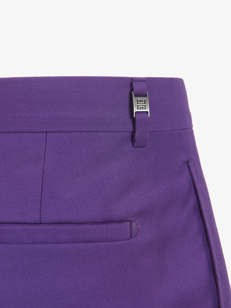 Pants in wool twill 5
