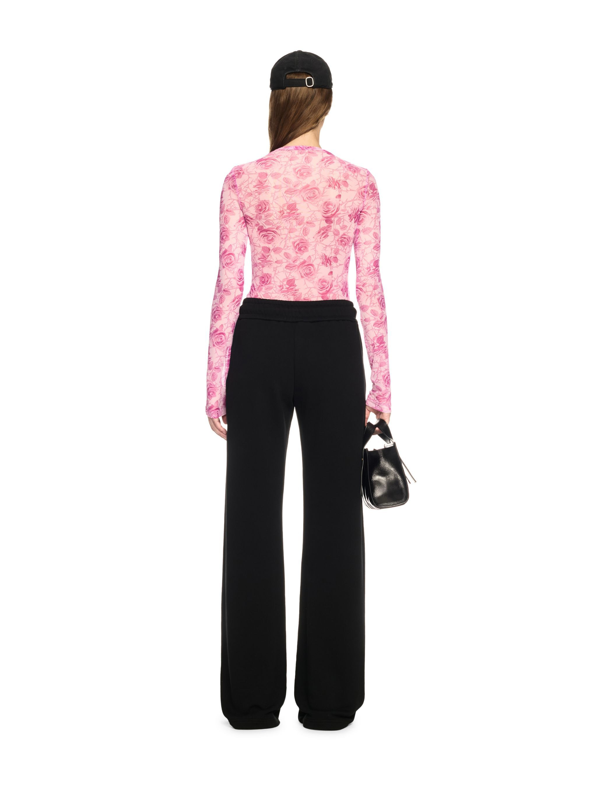 Pink Stamp Roses Top - 5