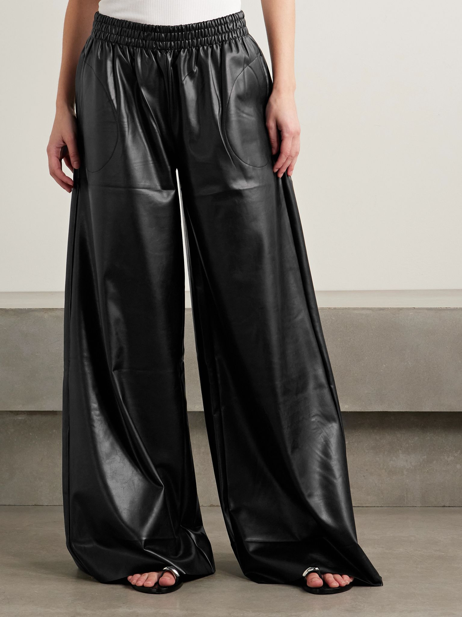 Elephant wide-leg pants Black - 3