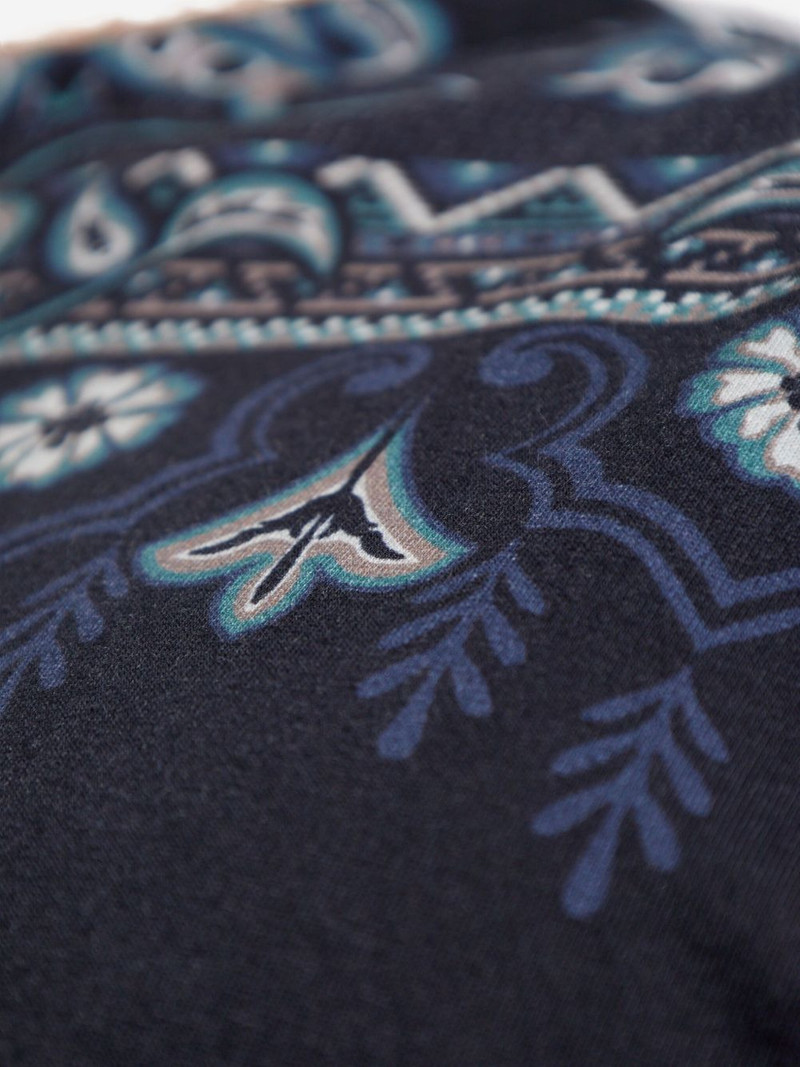 paisley-print short-sleeved T-shirt 5