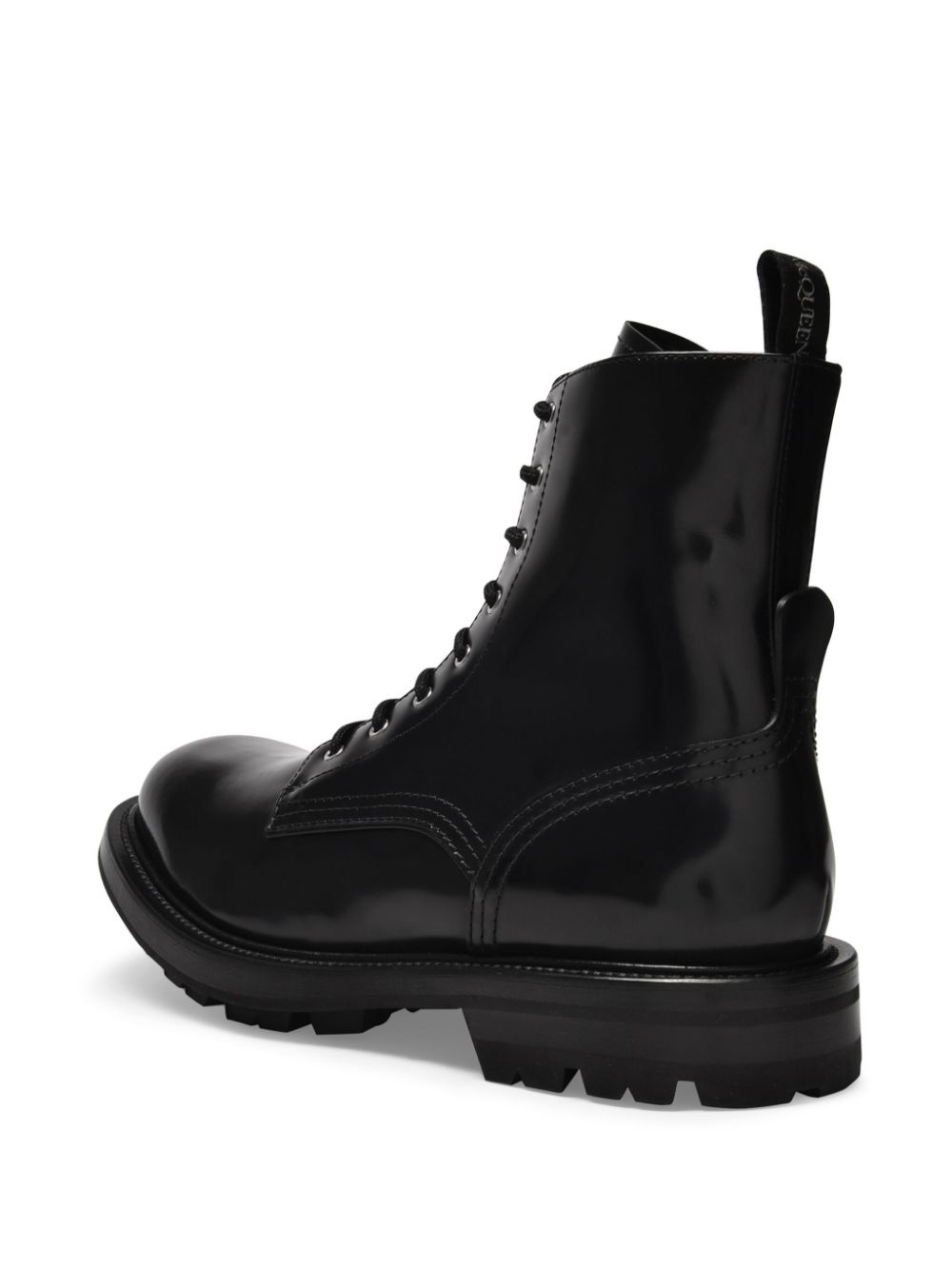 high-shine ankle boots - 3