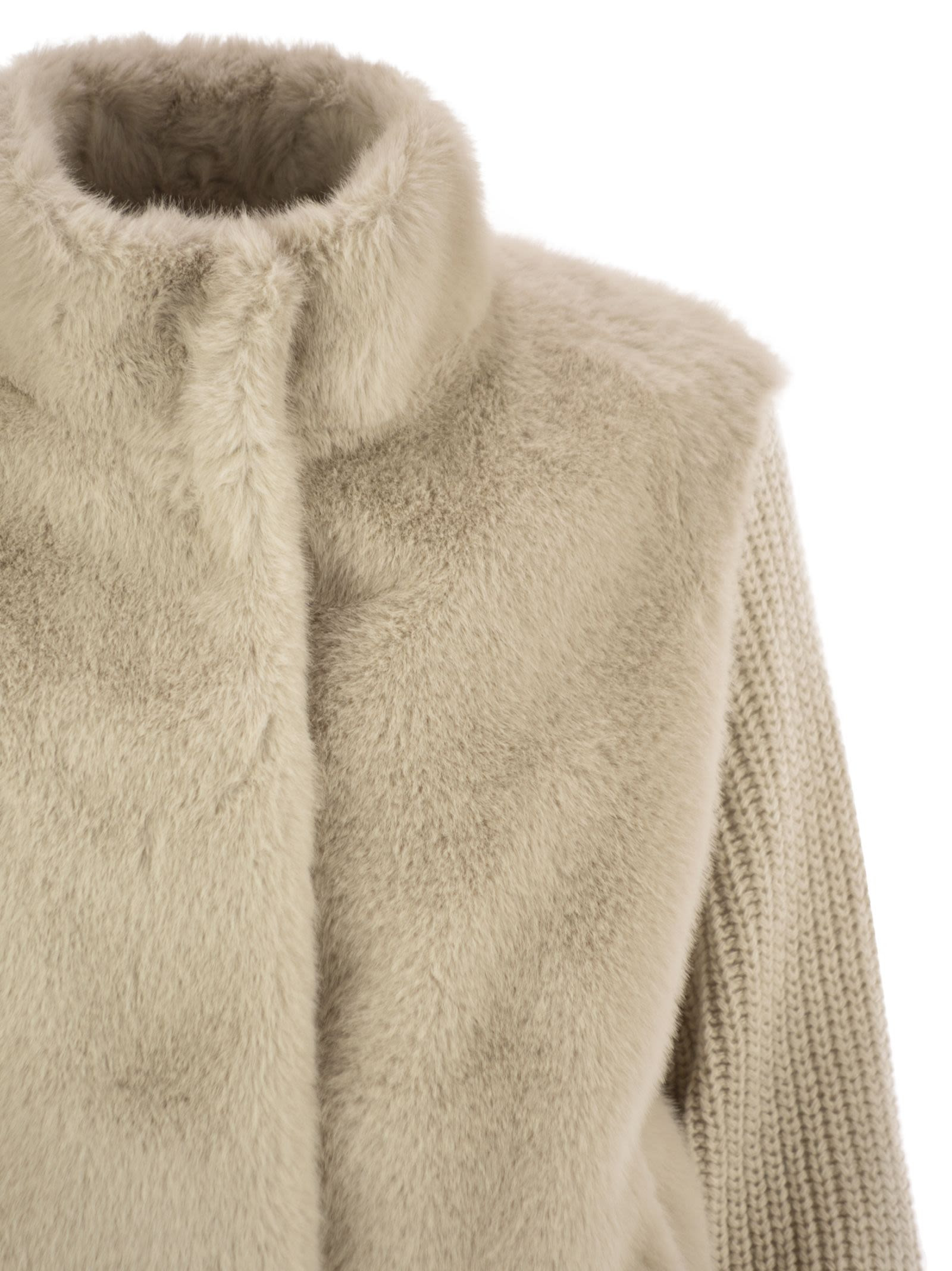 Herno Women Faux Fur Jacket - 4