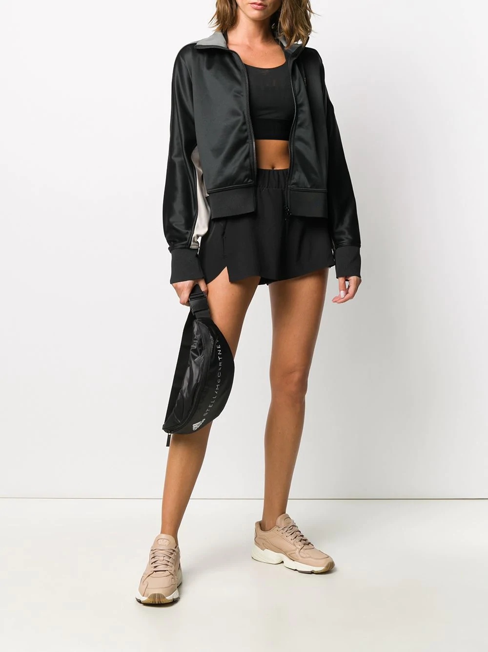 panelled track jacket - 2