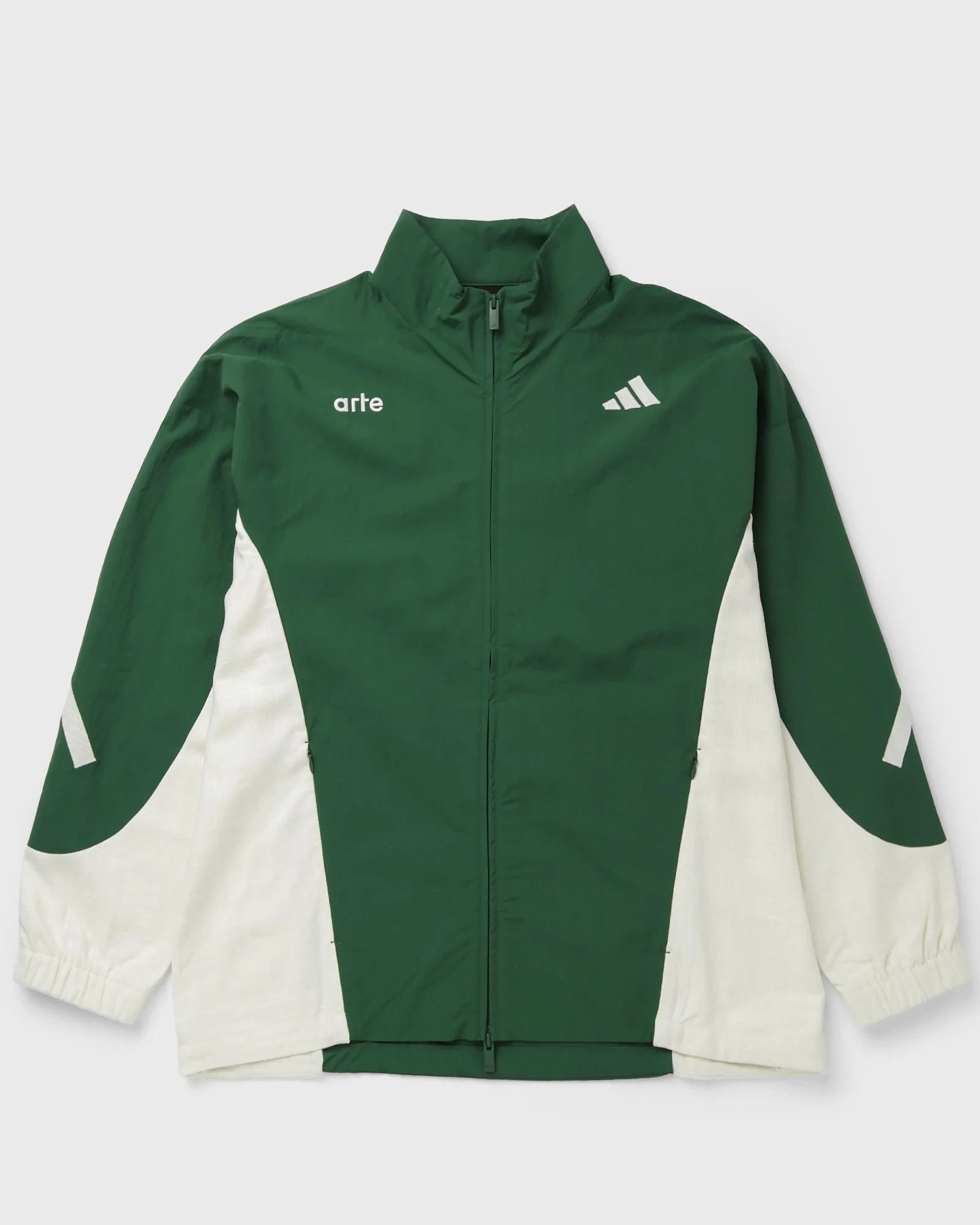 X ARTE ANTWERP Z.N.E. MATERIAL MIX FULL-ZIP TRACKTOP - 1