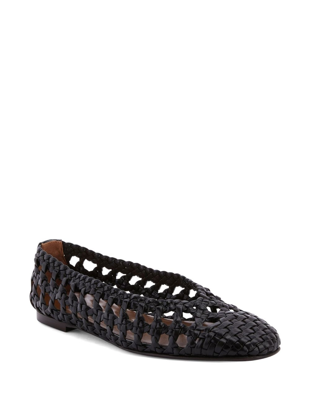 interwoven ballerina shoes - 2