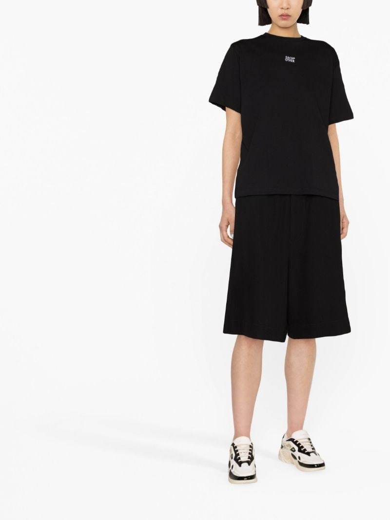 Each x Other logo-print crew-neck T-shirt outlook