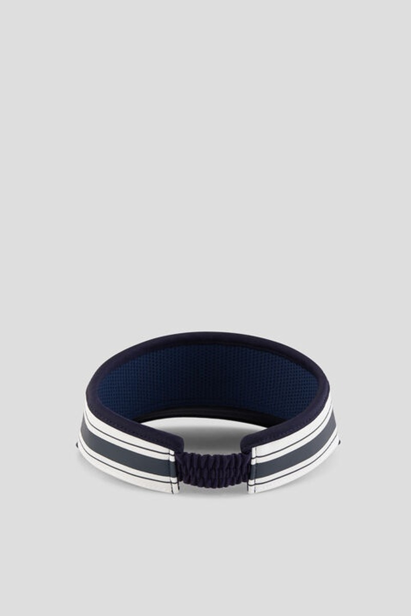 Yuni Visor cap in Navy blue/White 4