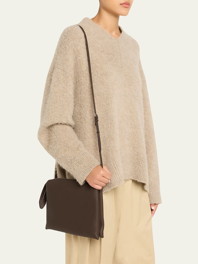 The Row Nu Twin Crossbody in Lux Grained Calfskin outlook