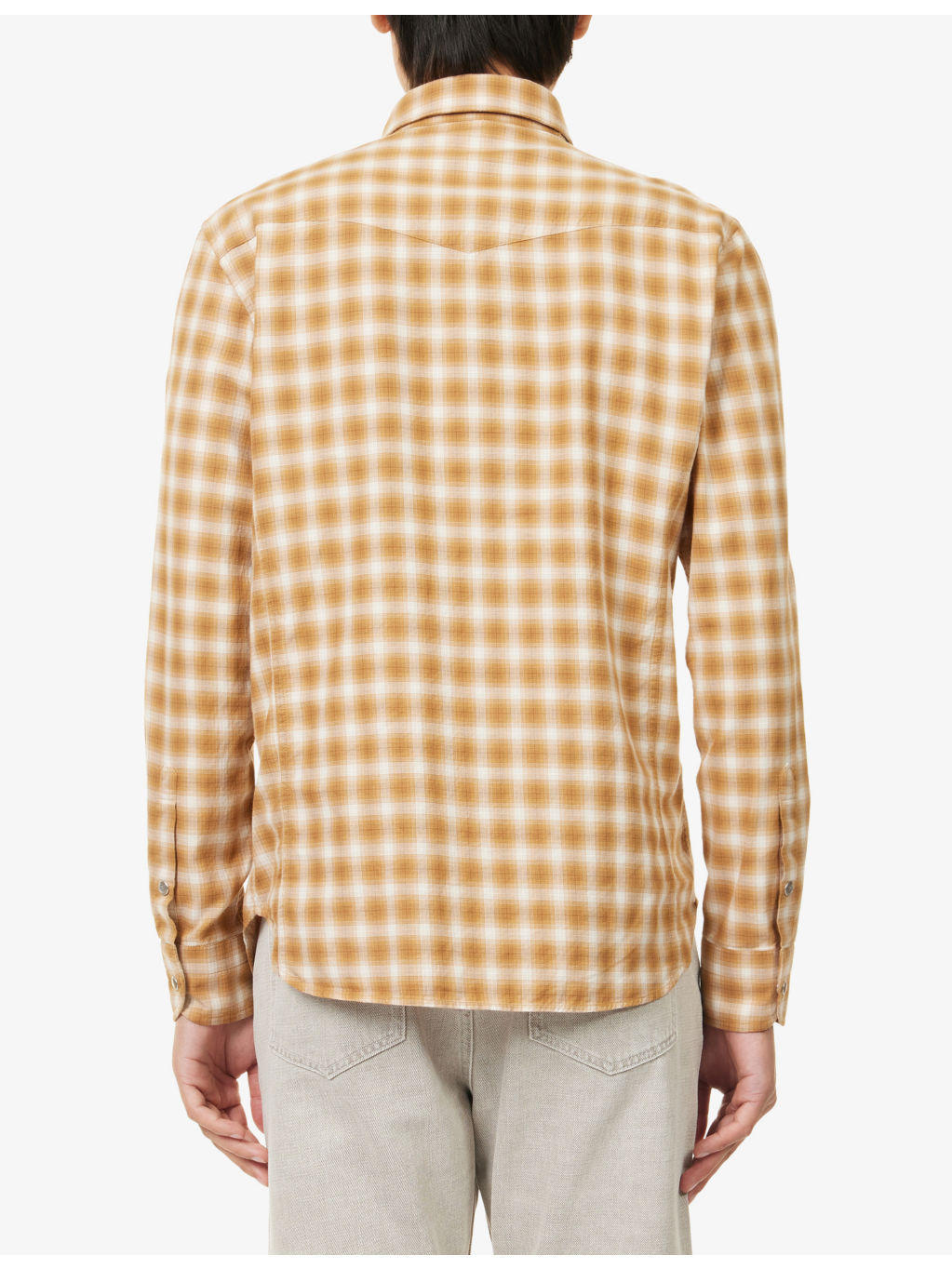 Western Checked Cotton Shirt - 4
