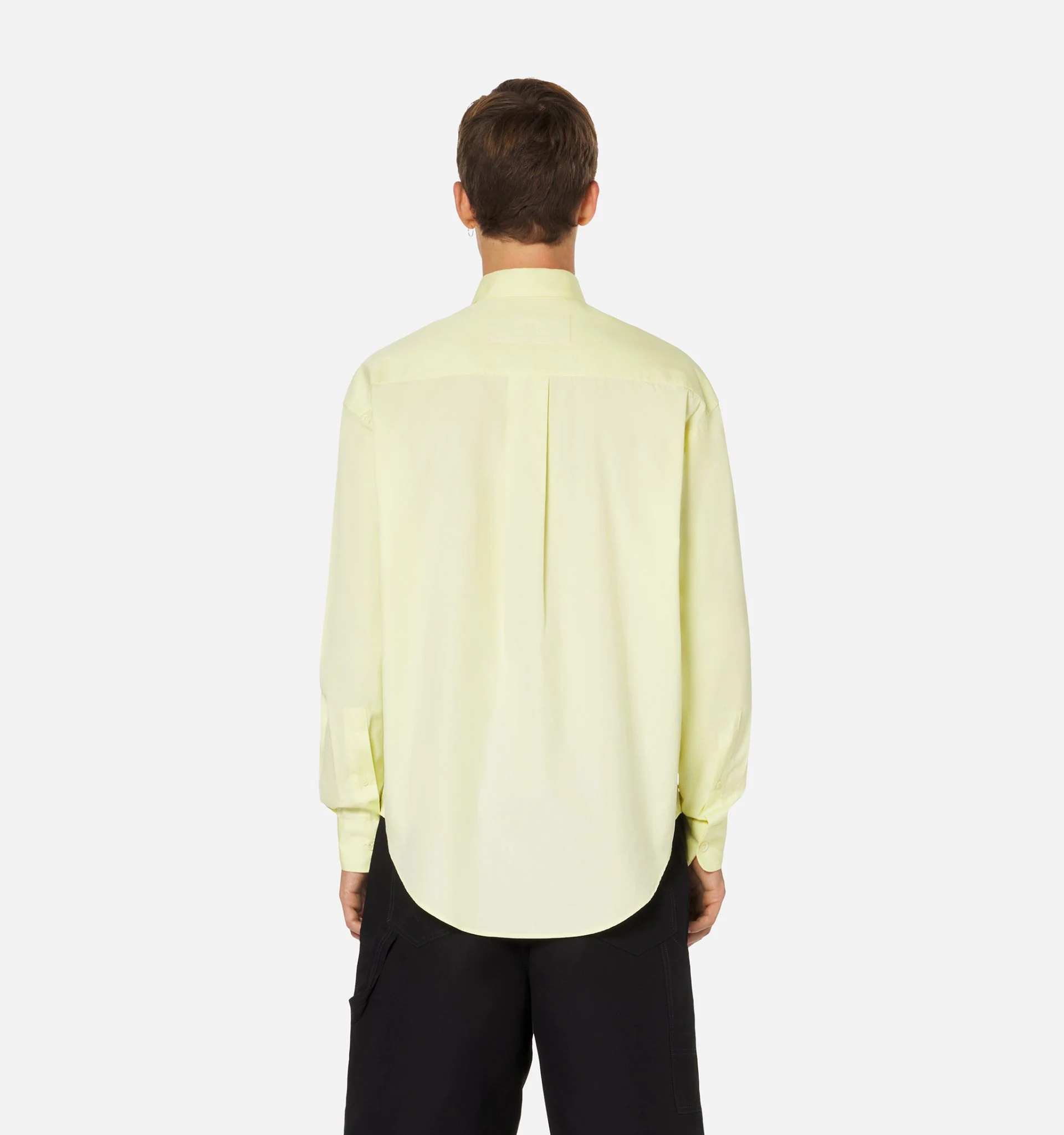 Shirt With Ami Satin Label - 6