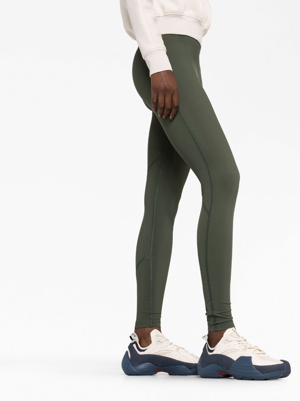 logo-print leggings - 3