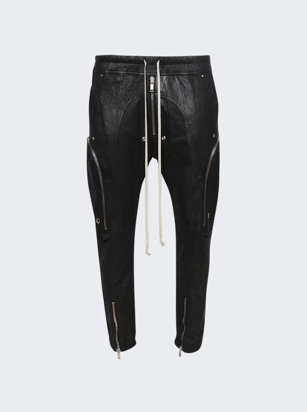 Rick Owens Bauhaus Joggers Black | thewebster | REVERSIBLE