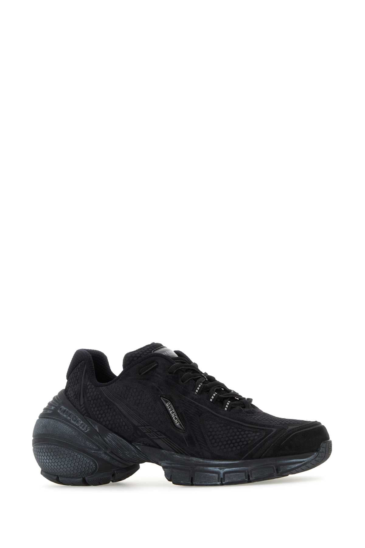 Givenchy Men Black Leather Tk-Mx Runner Sneakers - 4