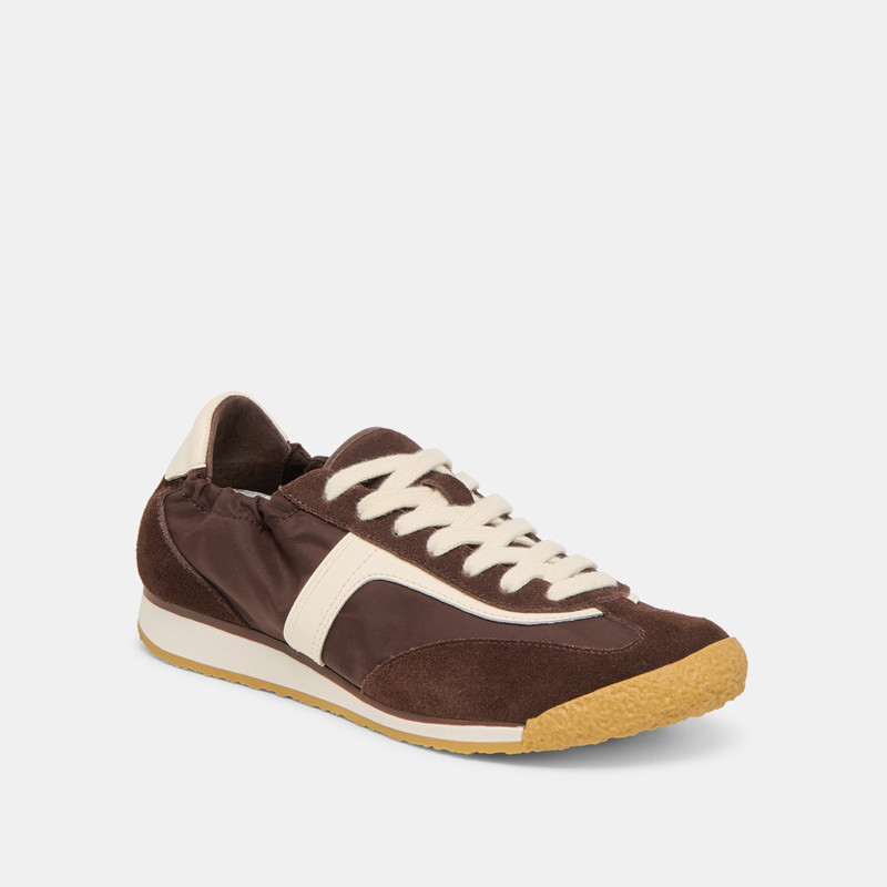 SARIYA SNEAKERS DK BROWN NYLON 3