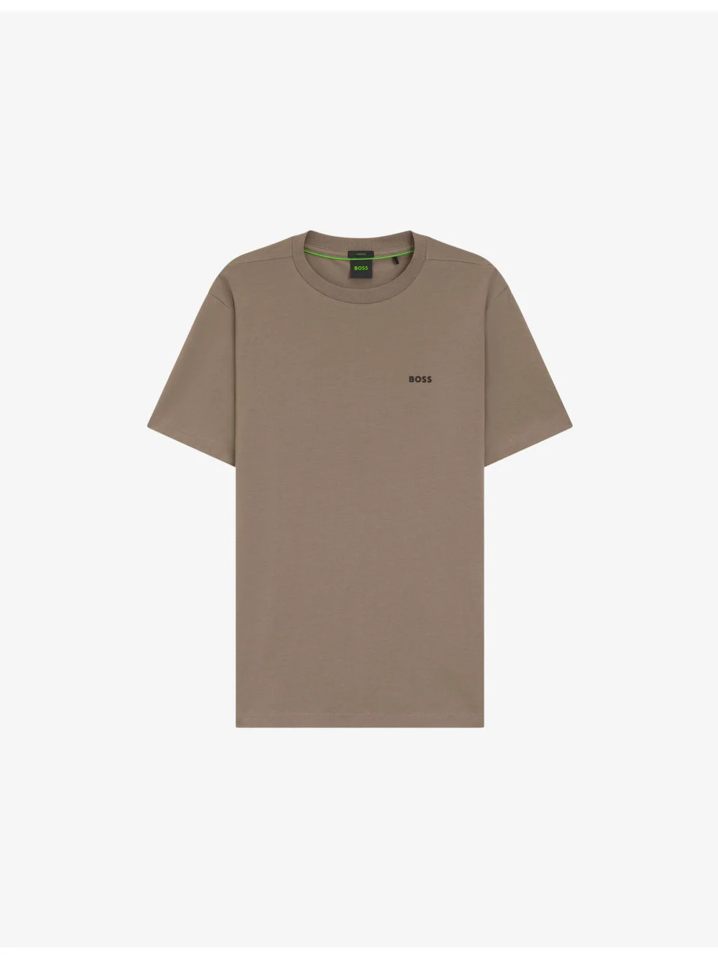 Brand-Print Regular-Fit Stretch-Cotton T-Shirt - 1