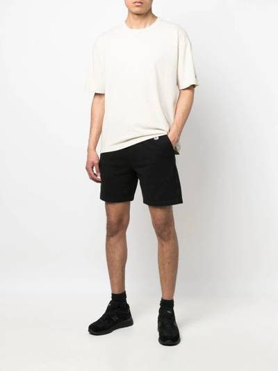 Champion logo-patch track shorts outlook