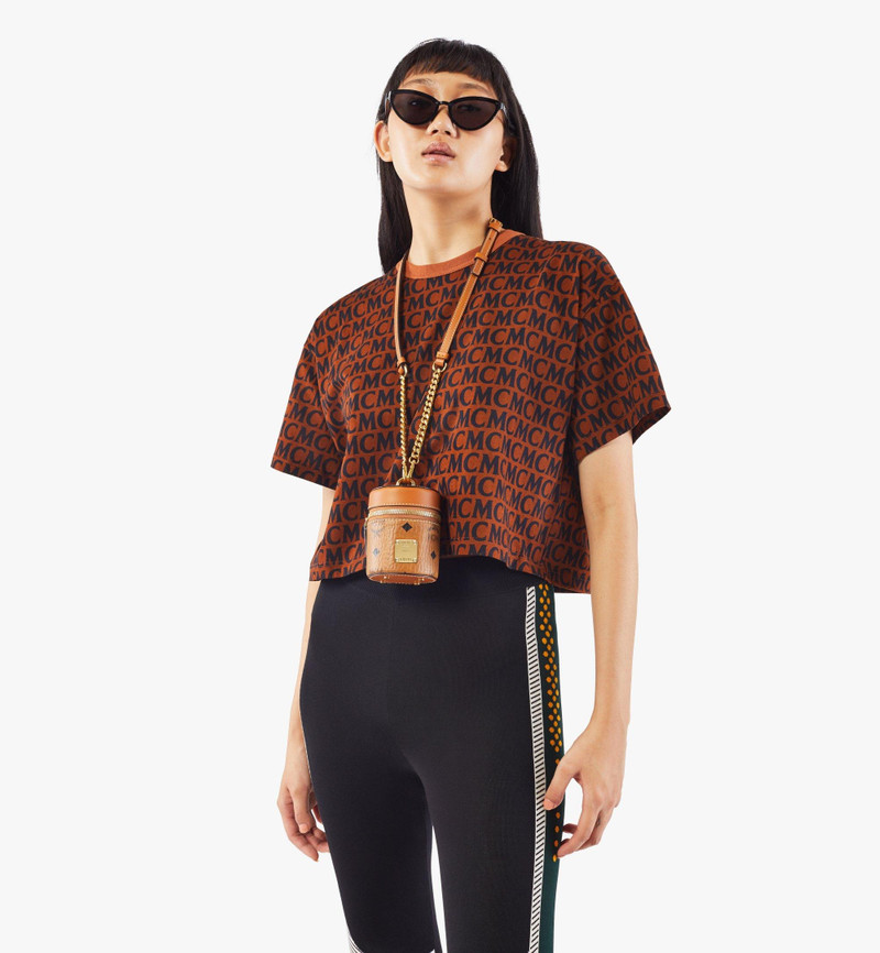 Aren Cylinder Crossbody in Visetos 7