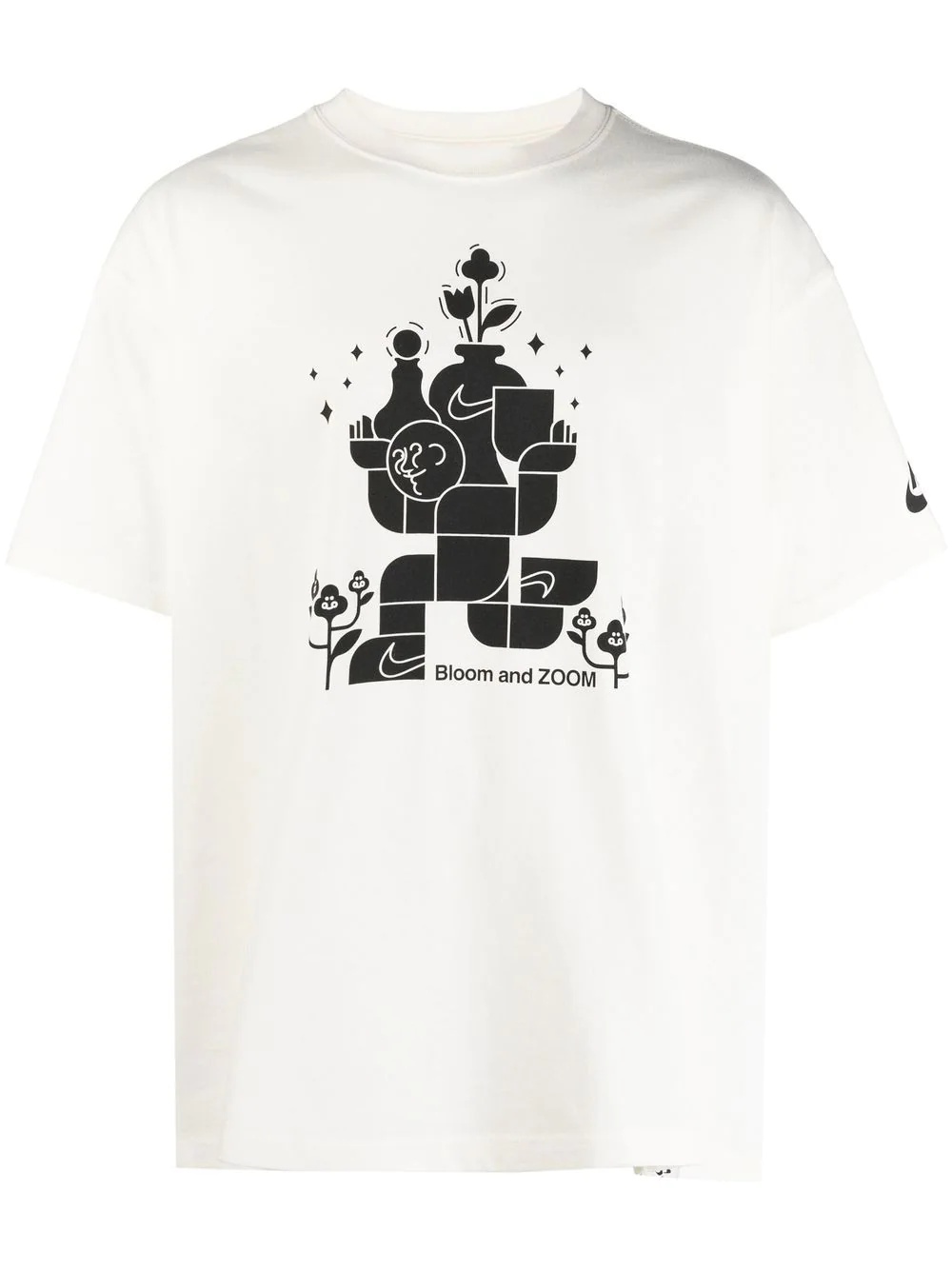 Bloom And Zoom print T-shirt - 1