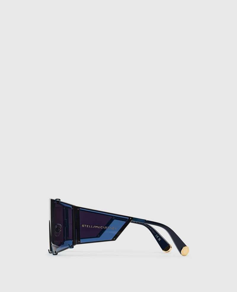 Stella McCartney Translucent Rectangle Sunglasses outlook