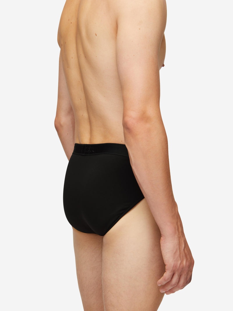 Men's Briefs Jack Pima Cotton Stretch Black - 6