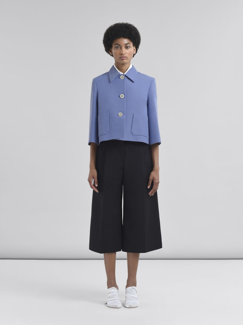 Marni INDIGO COTTON JACKET WITH MARNI SYMBOL outlook
