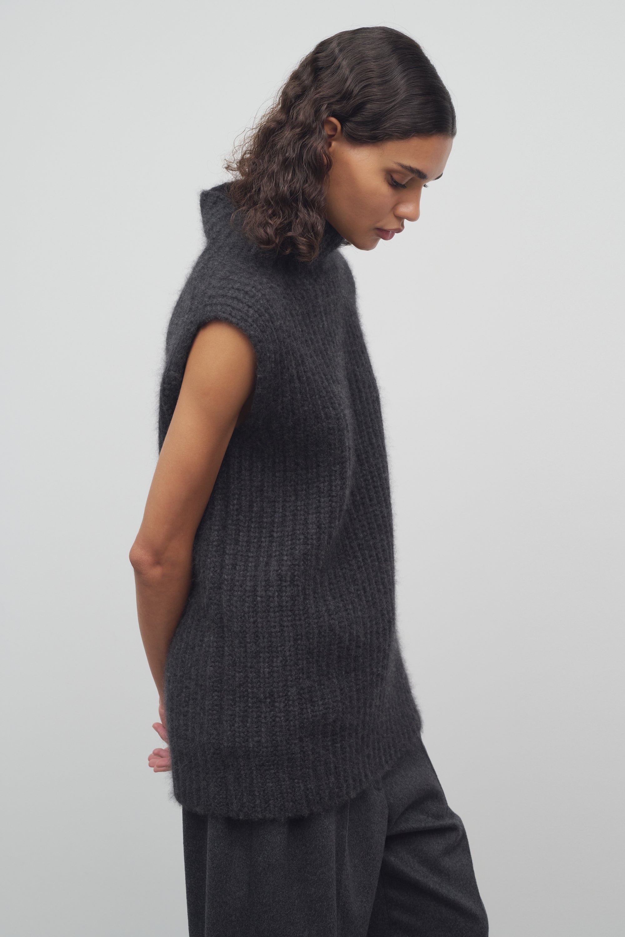 Ilena Top in Cashmere and Silk - 4