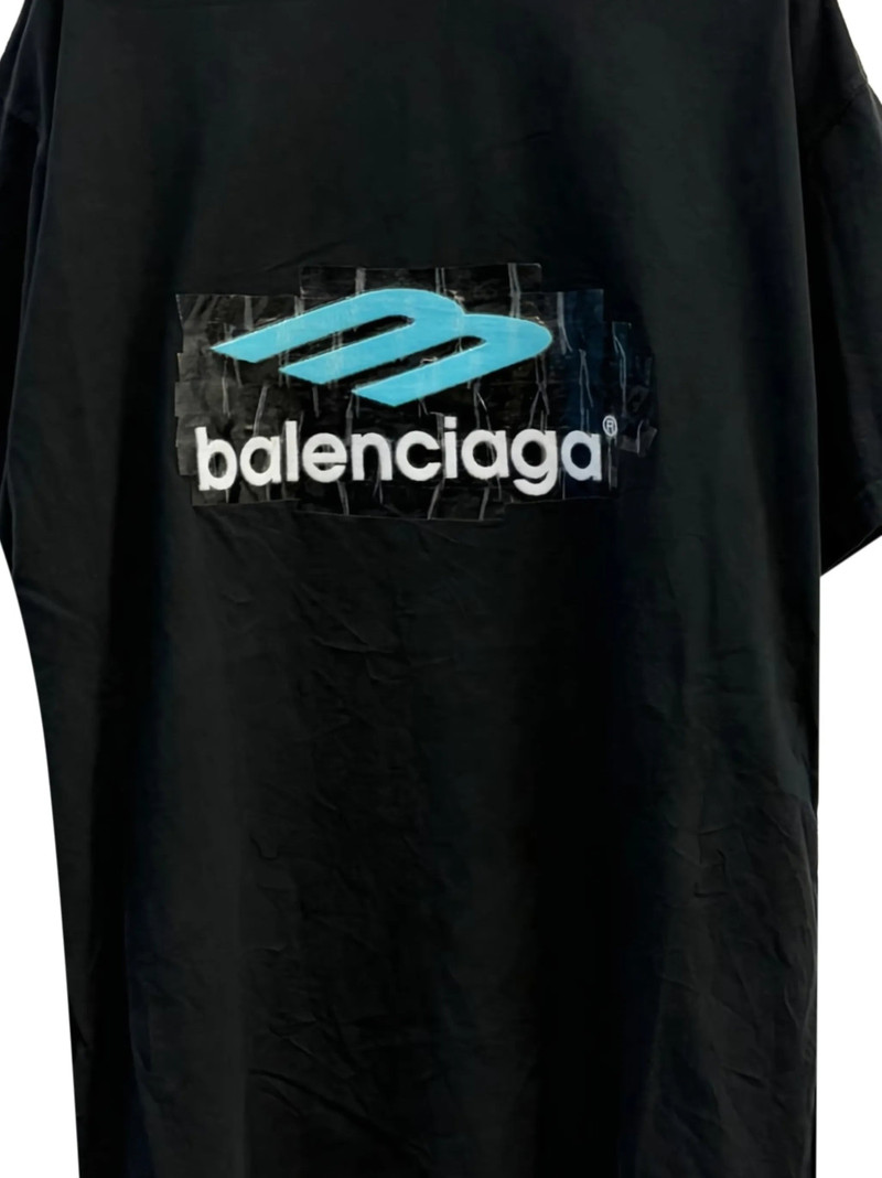 BALENCIAGA Balenciaga Logo-detail T-shirt outlook